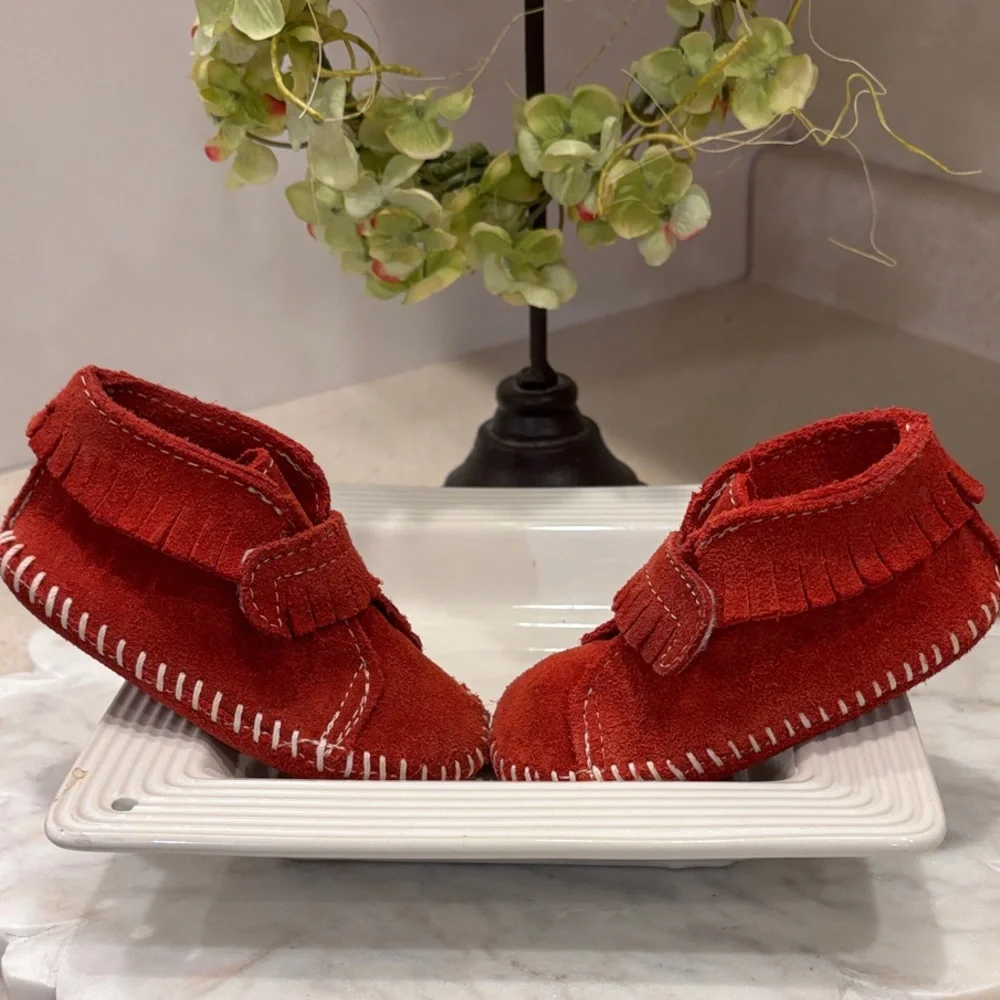 Minnetonka Kids‎ Moccasins~Sz 3